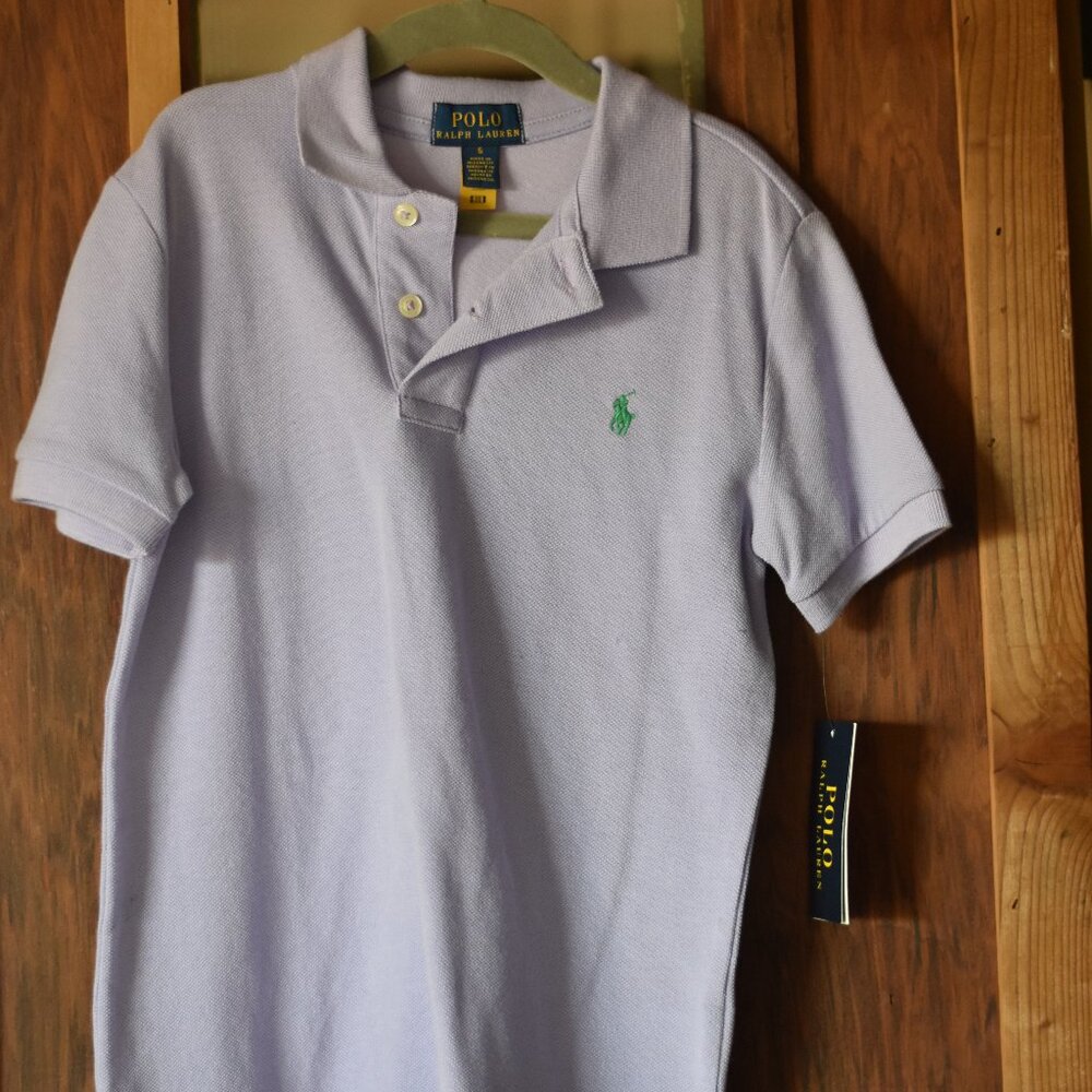 Boys Short Sleeve Classic Polo Shirt